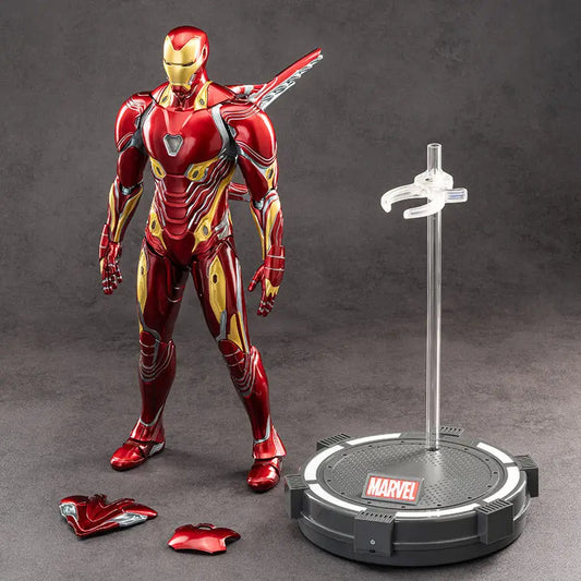 Figurka ZD Toys Iron Man MK50 – czerwono-złota nanotechnologia