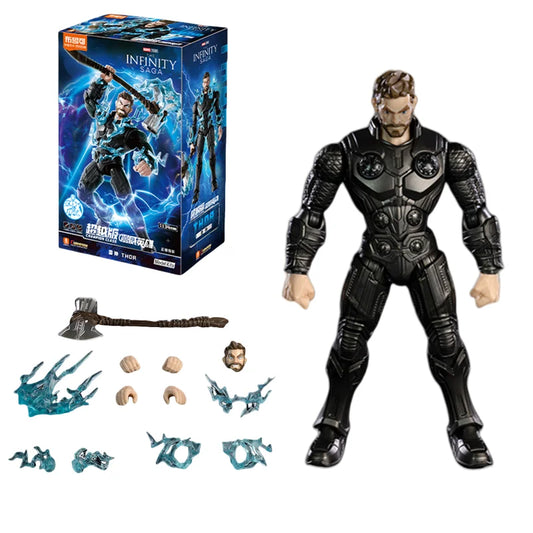 Figurka Blokees Avengers Thor – czarny strój z Infinity Saga, Stormbreaker