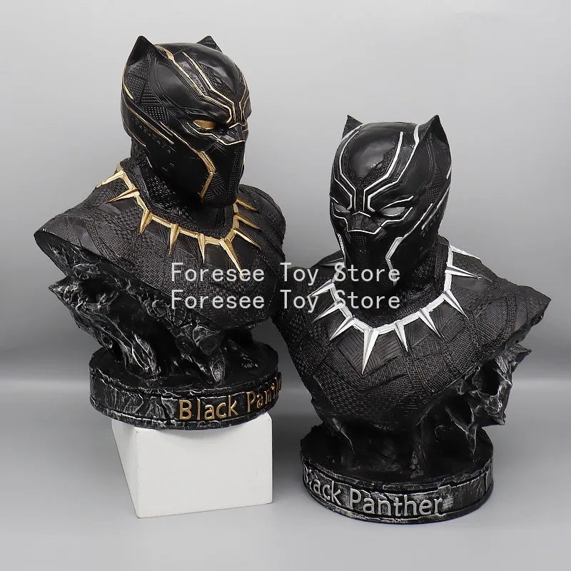 Popiersie Avengers Czarna Pantera – pozłacana rzeźba z żywicy 35cm
