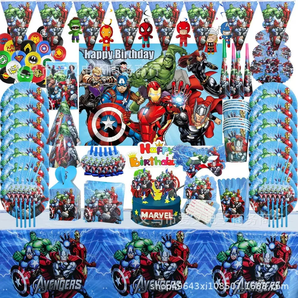 Dekoracje urodzinowe Avengers – obrus
