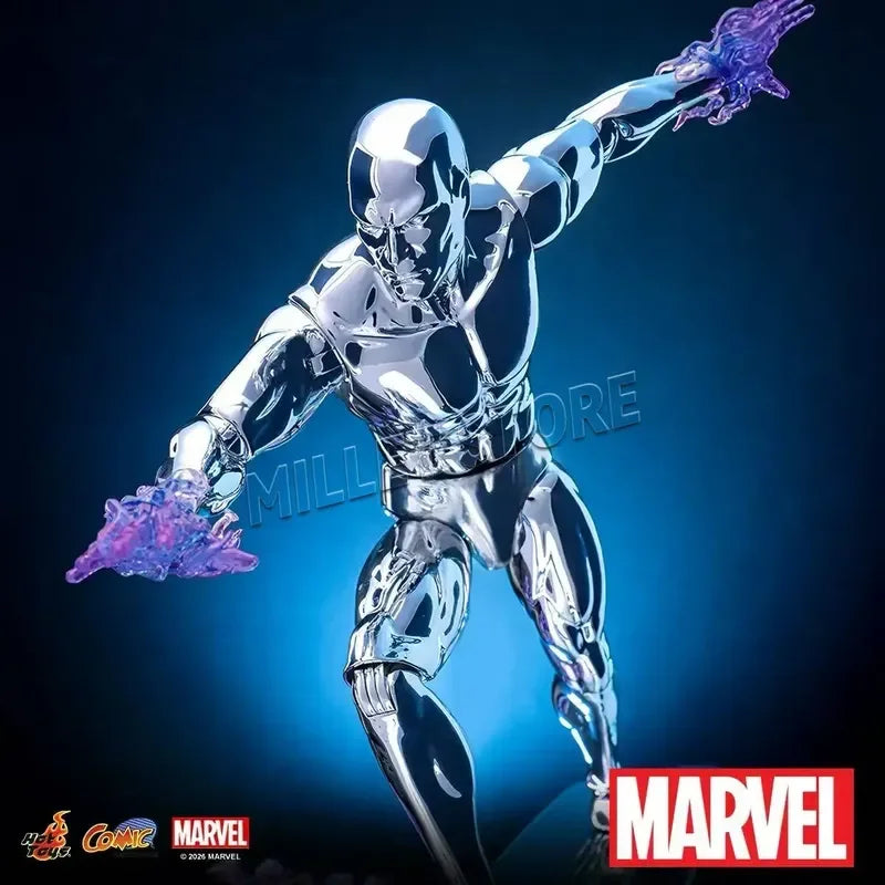 Figurka Hot Toys Silver Surfer – 1/6 Marvel Fantastic Four z deską