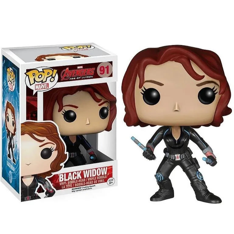 Figurka Funko Pop Avengers Czarna Wdowa – standardowa, Wiek Ultrona #91
