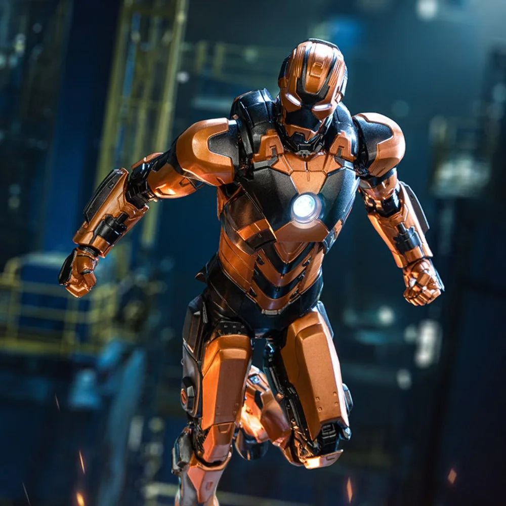 Figurka ZD Toys Iron Man MK39 Starboost – wariant teal