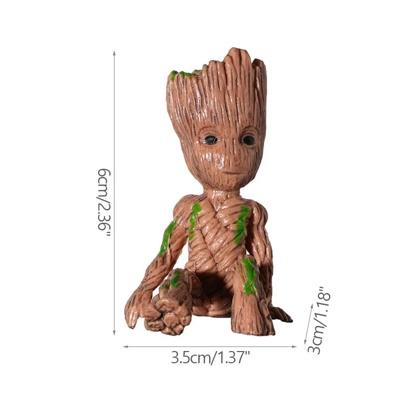 Brelok Baby Groot, figurka 3D - różne kostiumy, kolekcja
