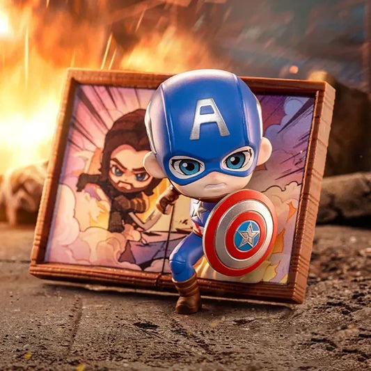 Blind Box POP MART Marvel Ramka na zdjęcie – Seria 7, figurka-niespodzianka