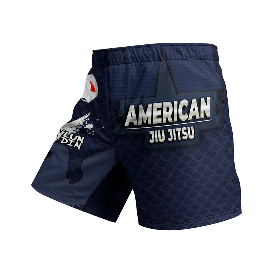 Szorty do jiu-jitsu Captain America – tarcza i orzeł