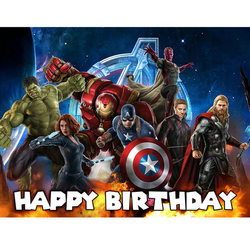 Plakat urodzinowy Avengers Ultron – wszystkiego najlepszego