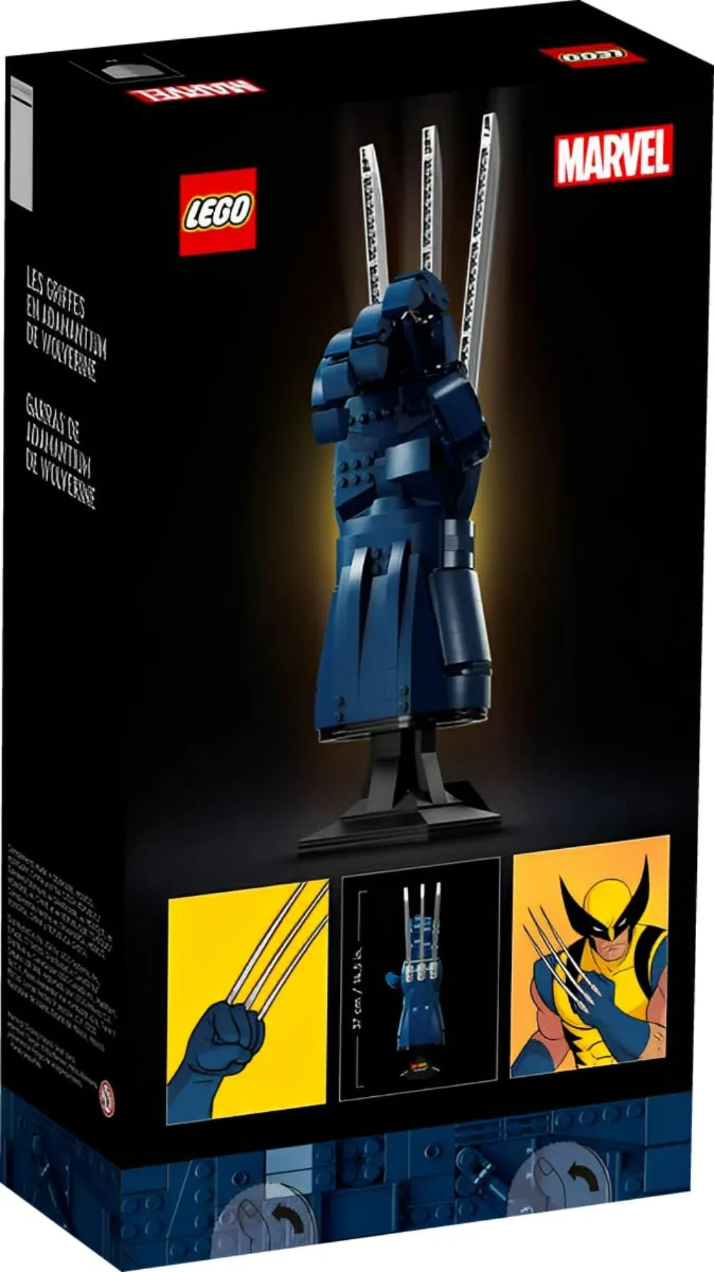 LEGO Marvel 76250 – Adamantowe szpony Wolverine’a z X-Men ’97, 596 elementów