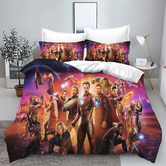 Poszwa na kołdrę Avengers — Infinity War, pełna grupa