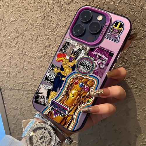 Etui na telefon Thanos – retrokomiksowa Rękawica Nieskończoności