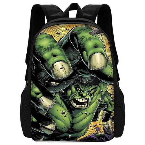 Plecak dziecięcy Hulk – złota eksplozja w stylu komiksowym