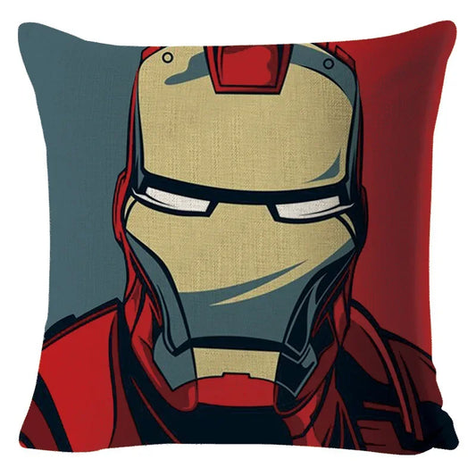 Poszewka na poduszkę Iron Man – portret w stylu pop-art