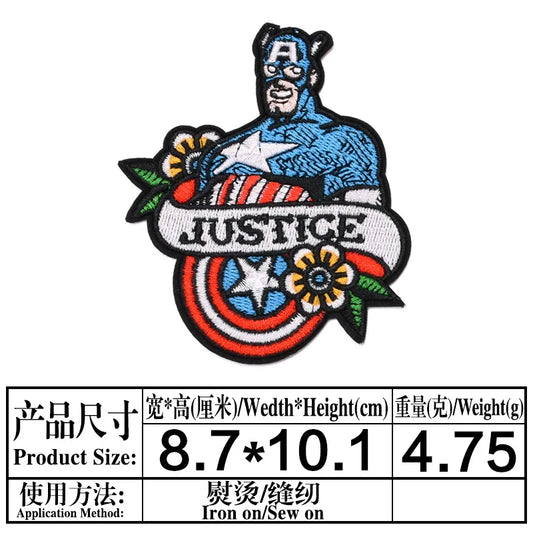 Naszywka Avengers Captain America – odznaka sprawiedliwości