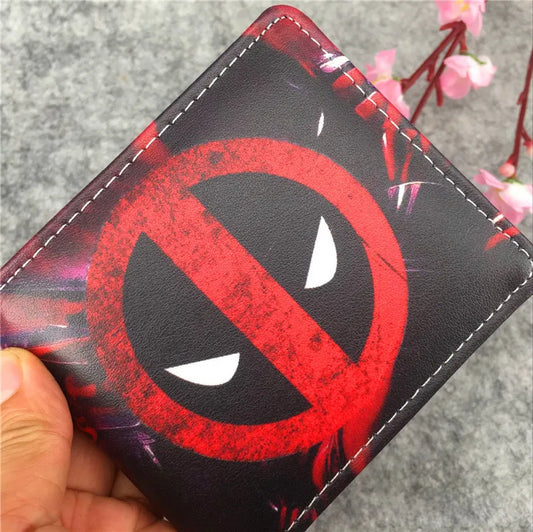 Portfel Bandai Deadpool – czerwono-czarne zakazane logo