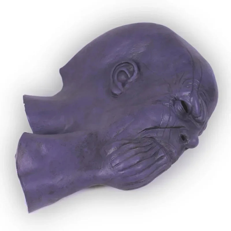 Lateksowa maska Thanosa – cosplay na Halloween