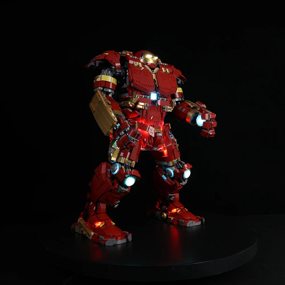 Zestaw podświetlenia LED do LEGO Hulkbuster 76210 – kompletne oświetlenie