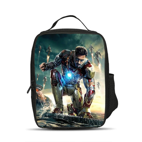 Izolowana torba obiadowa Avengers Iron Man – Pozycja kuczna na platformie oddziału