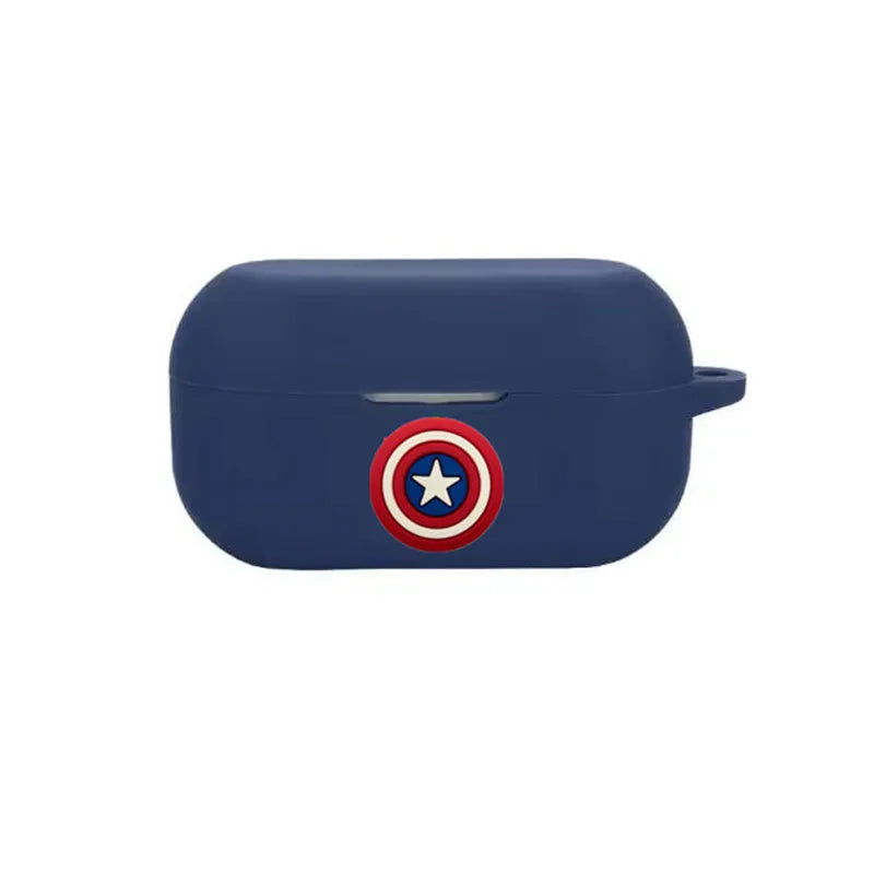 Etui na słuchawki Avengers Captain America – Granatowa tarcza