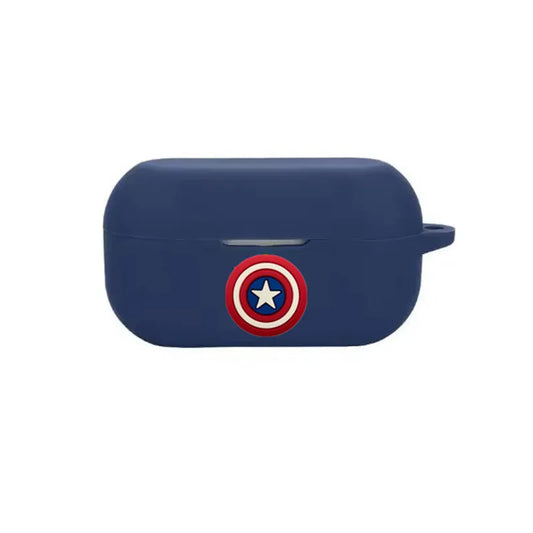 Etui na słuchawki Avengers Captain America – Granatowa tarcza