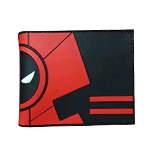 Portfel Avengers Deadpool – kanciasty czarno-czerwony wzór