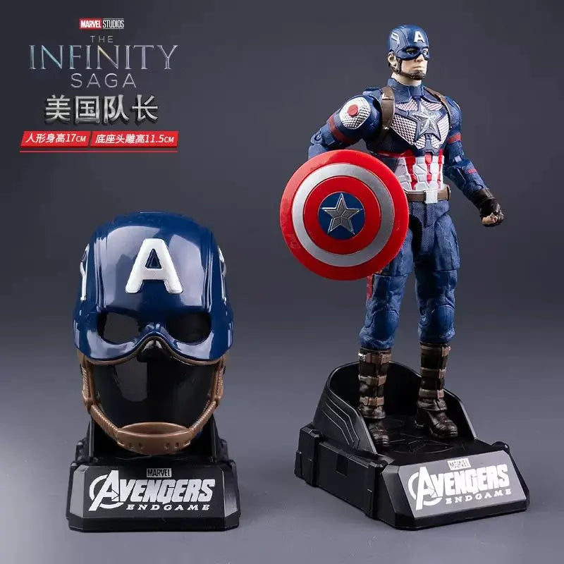 Figurka Kapitan Ameryka Endgame z hełmem – kolekcja Avengers