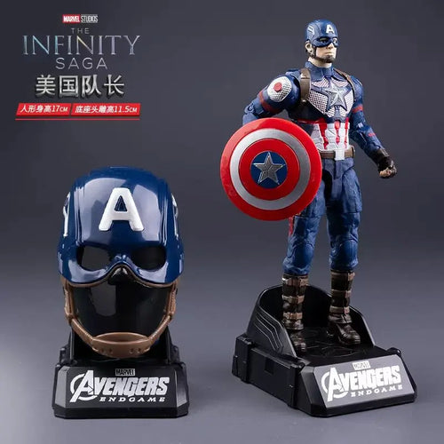 Figurka Kapitan Ameryka Endgame z hełmem – kolekcja Avengers