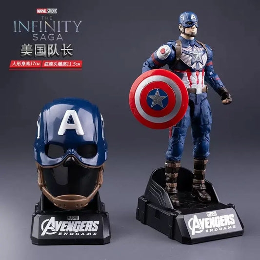 Figurka Kapitan Ameryka Endgame z hełmem – kolekcja Avengers
