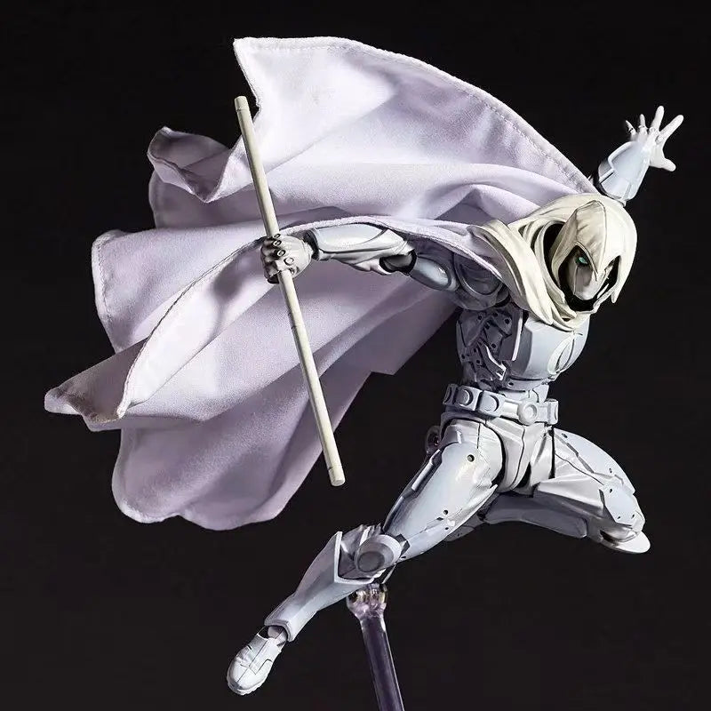 Figurka Moon Knight – biała zbroja z peleryną