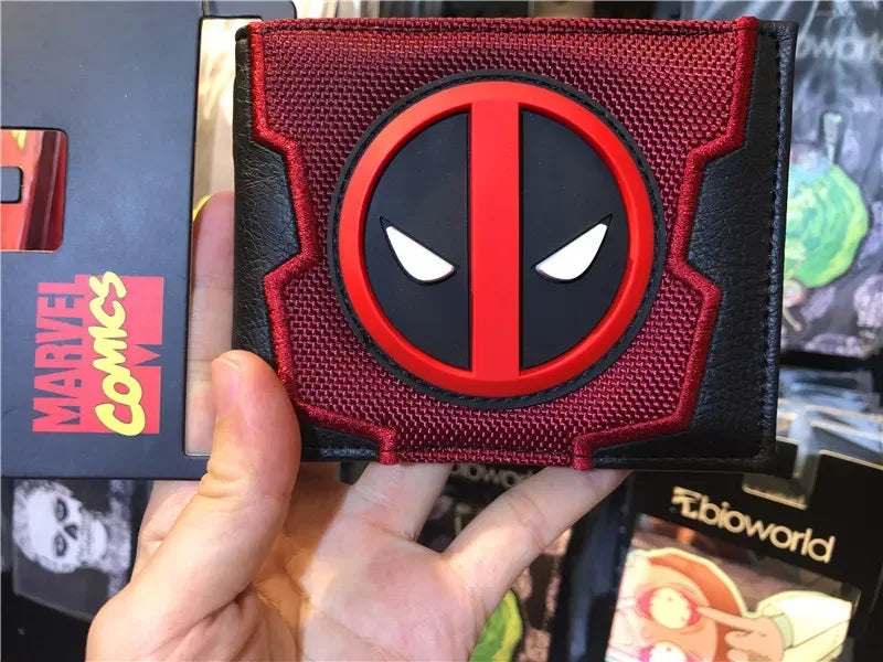 Portmonetka Avengers Deadpool - logo 3D, zestaw wielu rozmiarów