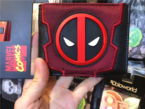 Portmonetka Avengers Deadpool - logo 3D, zestaw wielu rozmiarów