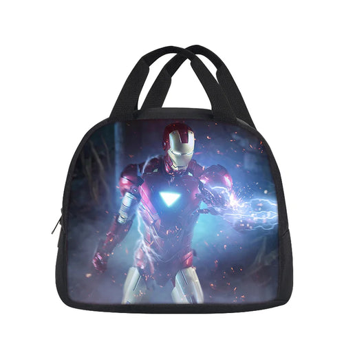 Torba obiadowa Avengers Iron Man – Trójkątny reaktor z błyskawicami