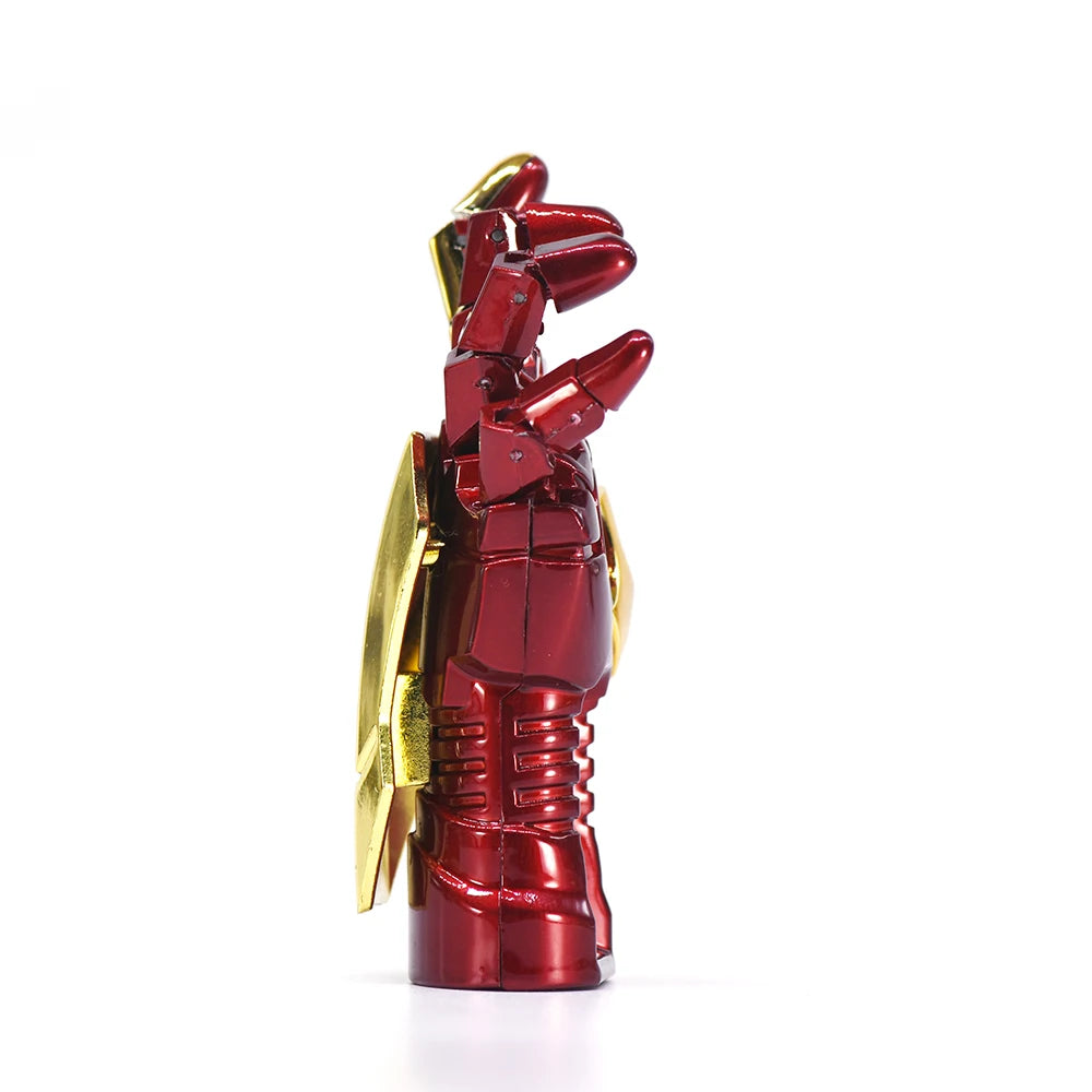 Pamięć USB w kształcie robotycznej dłoni Iron Mana – czerwono-złota, od 4 do 512GB