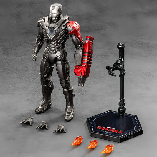Figurka ZD Toys Iron Man MK18 – wariant z ramieniem działem 4