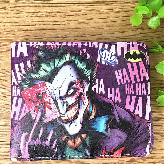 Portmonetka DC Joker – fioletowa karta HaHa