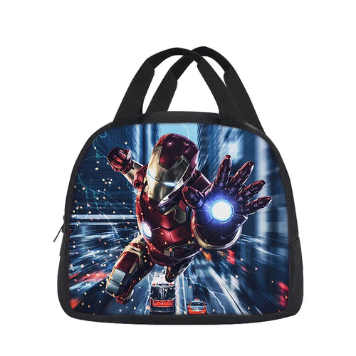 Torba obiadowa Avengers Iron Man – Lot w mieście z błyskawicami