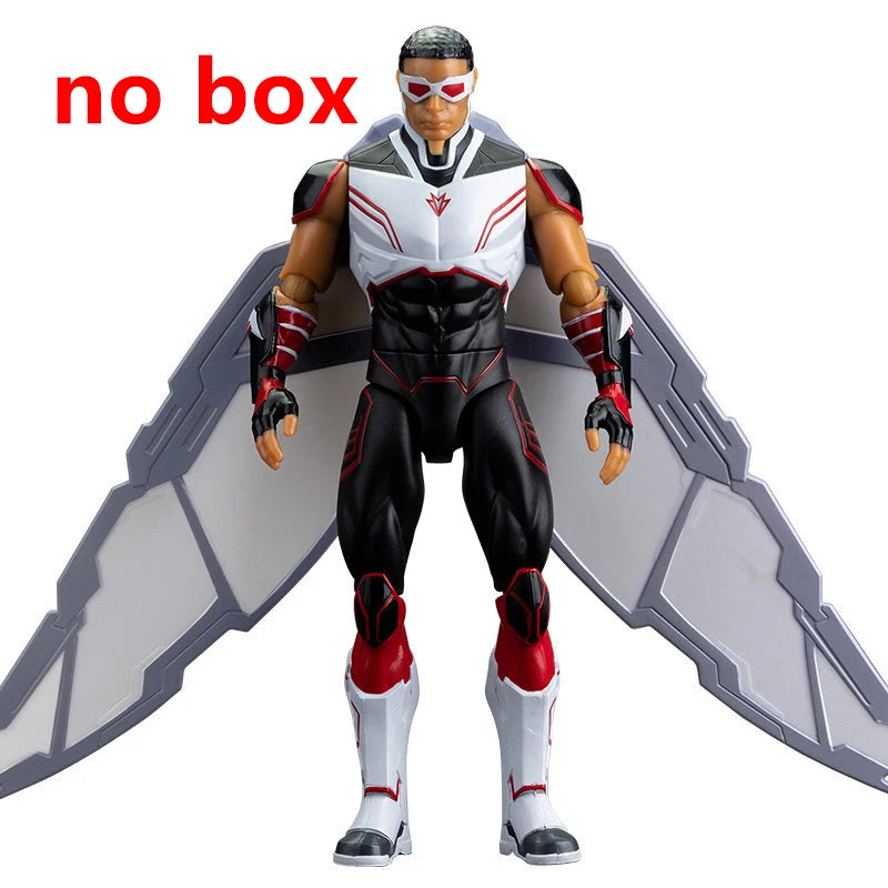 Zestaw Avengers - kolekcja wielu postaci: Iron Man, Thor, Hulk, Spider-Man 18 cm