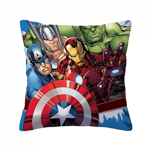 Poszewka na poduszkę Avengers – grupa, klasyczny komiks, czwórka bohaterów