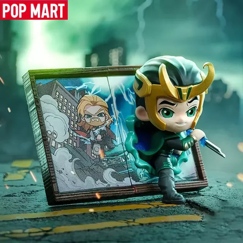 Blind Box POP MART Marvel Ramka na zdjęcie – Seria 10, figurka-niespodzianka