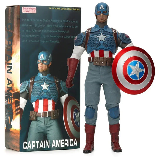 Figurka Avengers Kapitan Ameryka – klasyczna tarcza 1/6