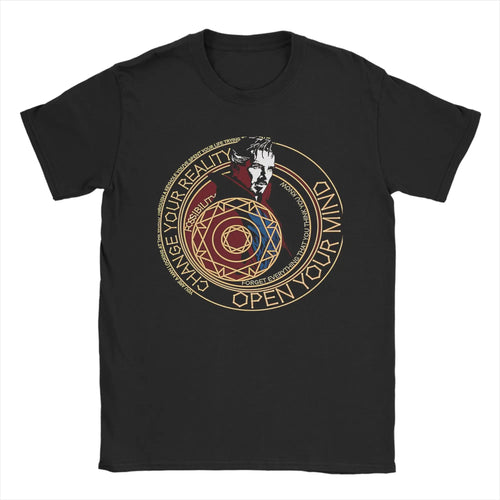 T-shirt Doctor Strange – mistyczny krąg „Change Your Reality”, męski
