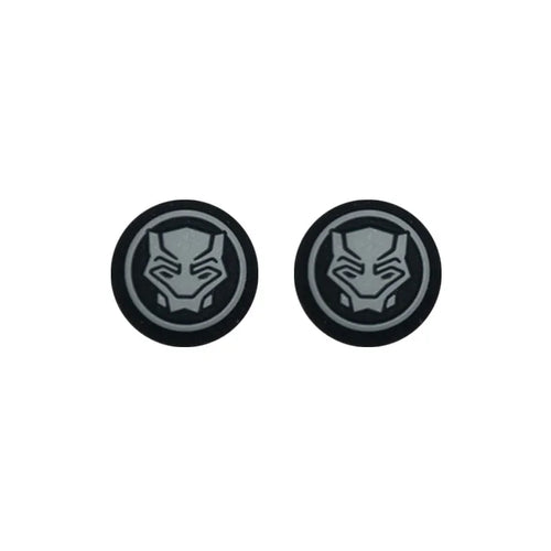 Nakładki na uchwyty kontrolera Black Panther – Czarno-szary duet