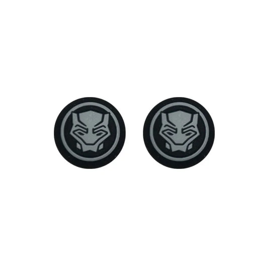 Nakładki na uchwyty kontrolera Black Panther – Czarno-szary duet