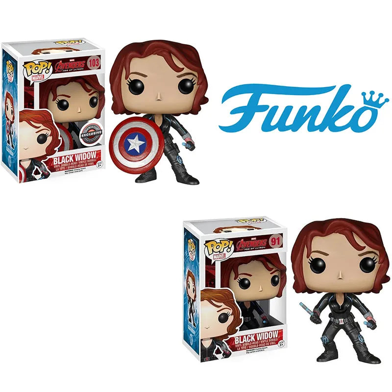 Figurka Funko Pop Avengers Czarna Wdowa – tarcza Kapitana Ameryki #103