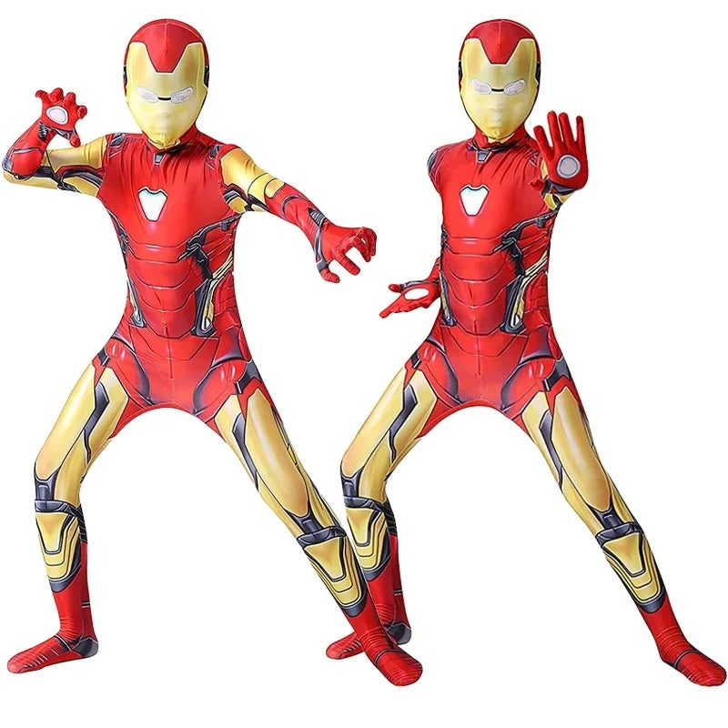 Dziecięcy kostium cosplay Iron Man — kombinezon superbohatera