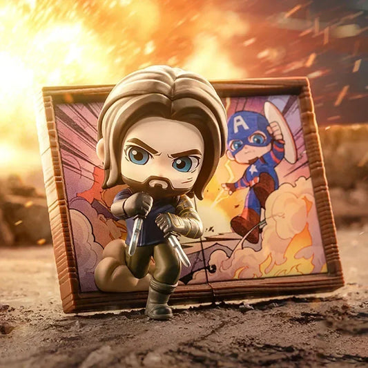 Blind Box POP MART Marvel Ramka na zdjęcie – Seria 2, figurka-niespodzianka