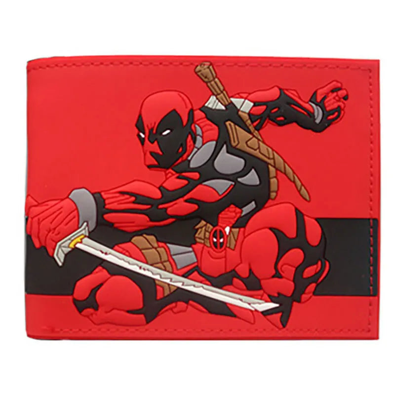 Portmonetka Avengers Deadpool – czerwona akcja z mieczem