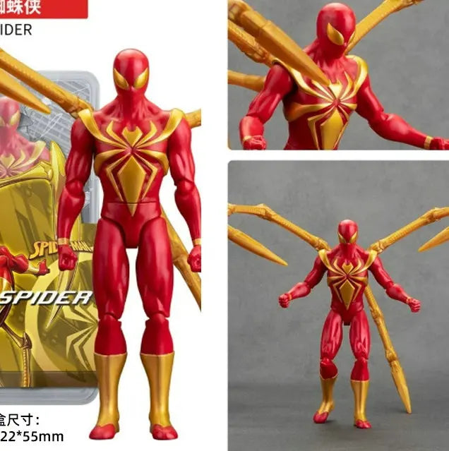 Figurka Iron Spider – czerwono-złota zbroja