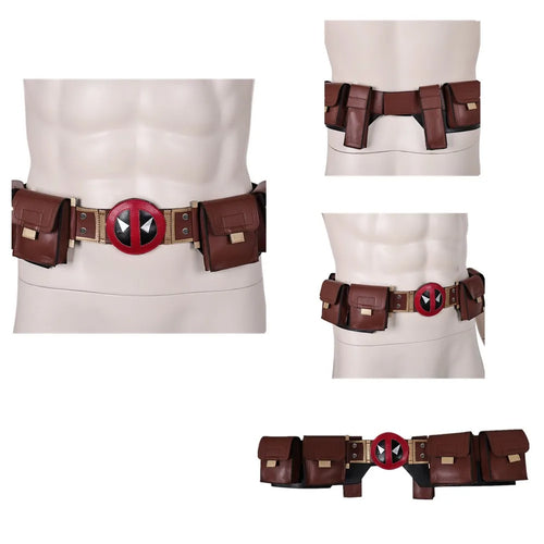 Pas Avengers Deadpool – akcesorium cosplay dla mężczyzn