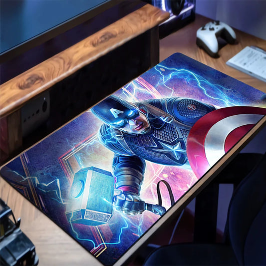 Podkładka pod mysz Avengers Captain America – Klasyczna tarcza XXL