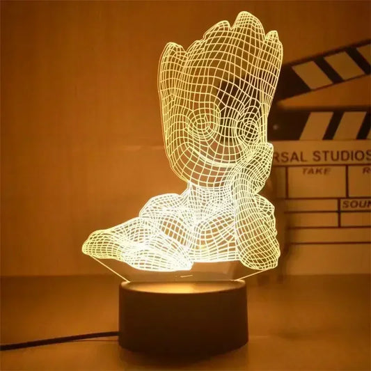 Lampa LED Avengers Bohater w Pelerynie – 3D 18cm